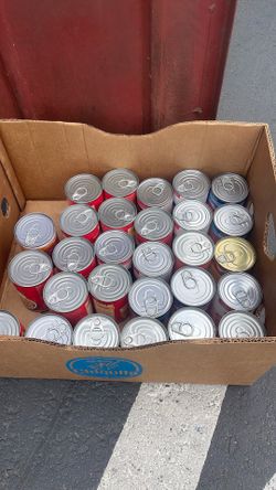 Canned dog food