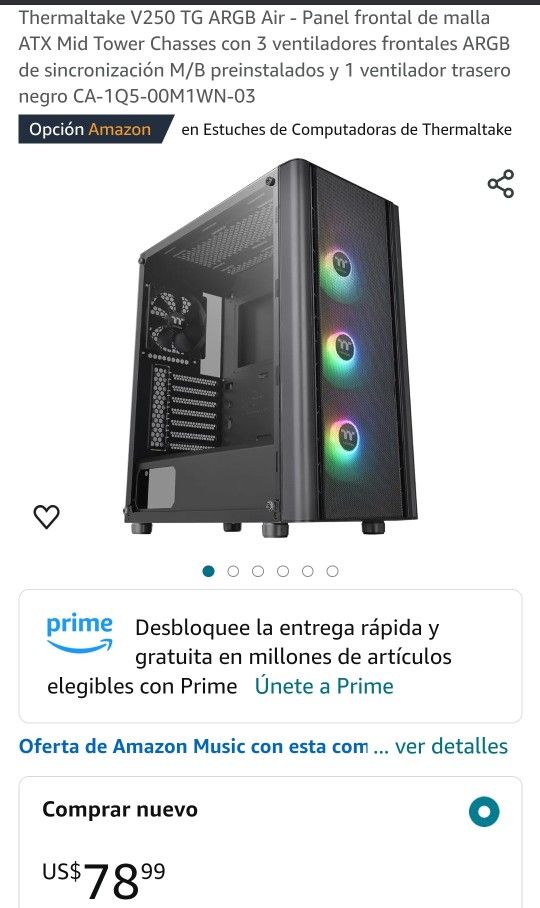 Midtower Thermaltake Case