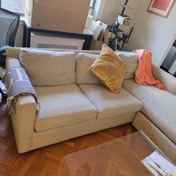 Crate&Barrel sectional sofa