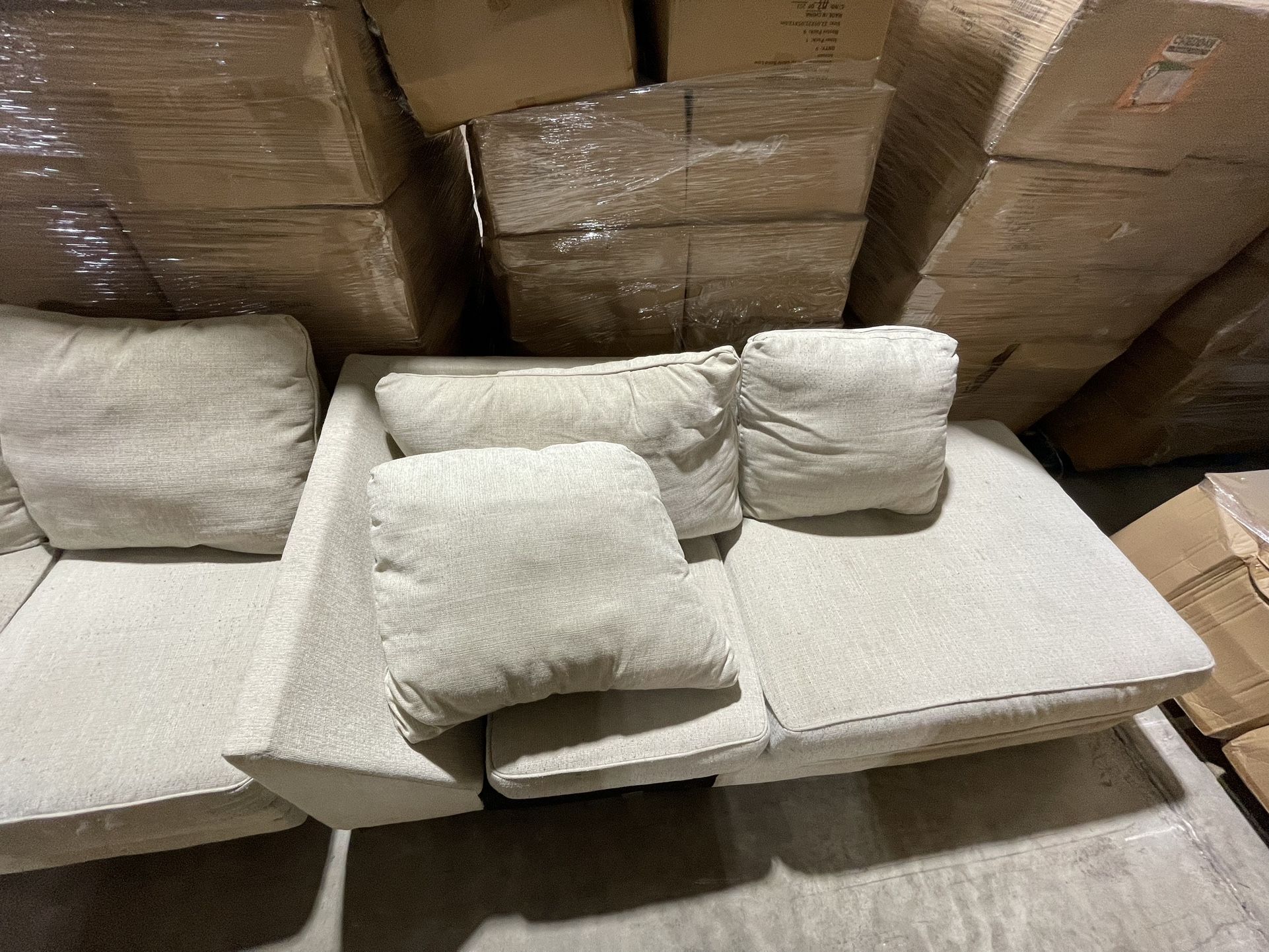 Used Sectional Couch With No Damages