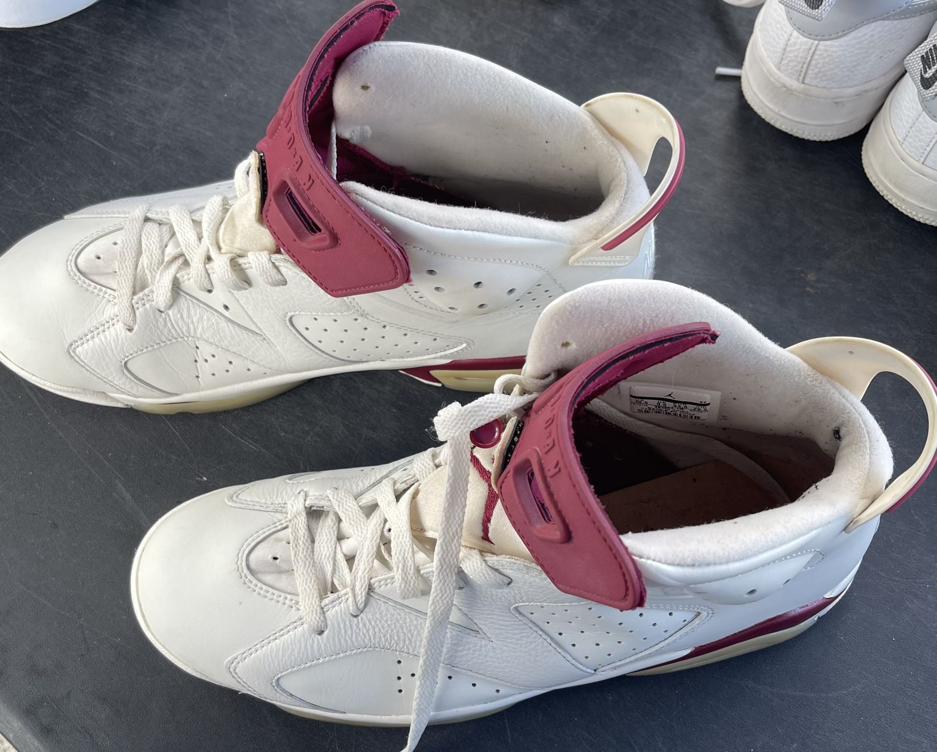 Nike Air Jordan 6 Retro Maroon .OG VI 384664–116 . Size 10.5  display picture 1