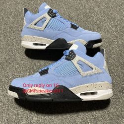 Air Jordan 4 AJ4  University Blue