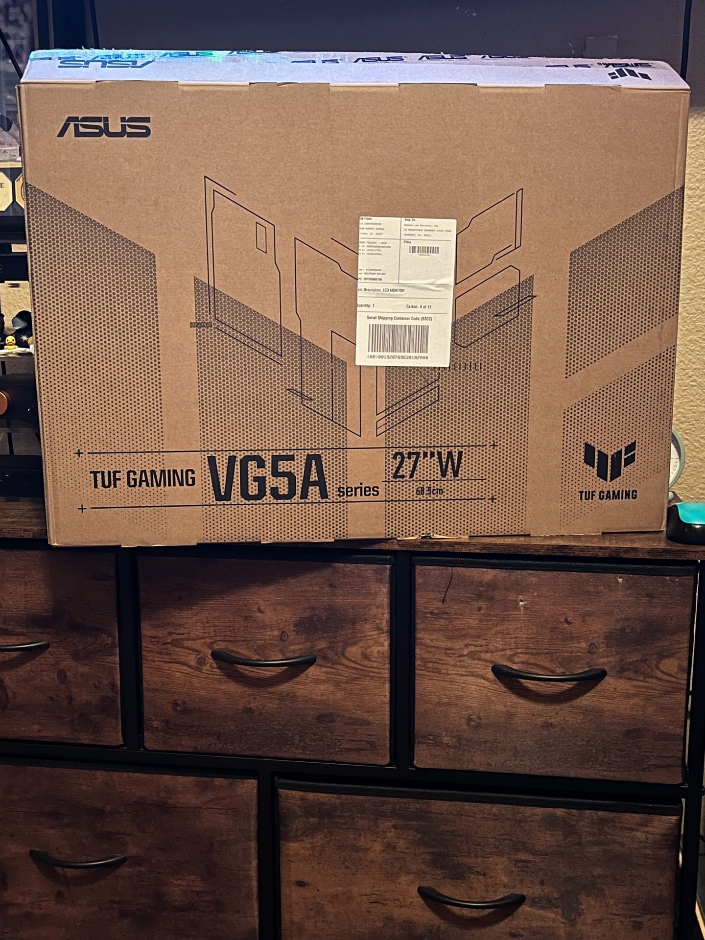 Tuf Gaming 27 inch Monitor