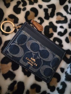 Coach mini Denim wallet Great Condition Serious Buyers ✨️