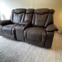 Double Recliner-Will Deliver