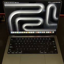 Apple M3 Macbook Pro 512gb SSD Space Grey 