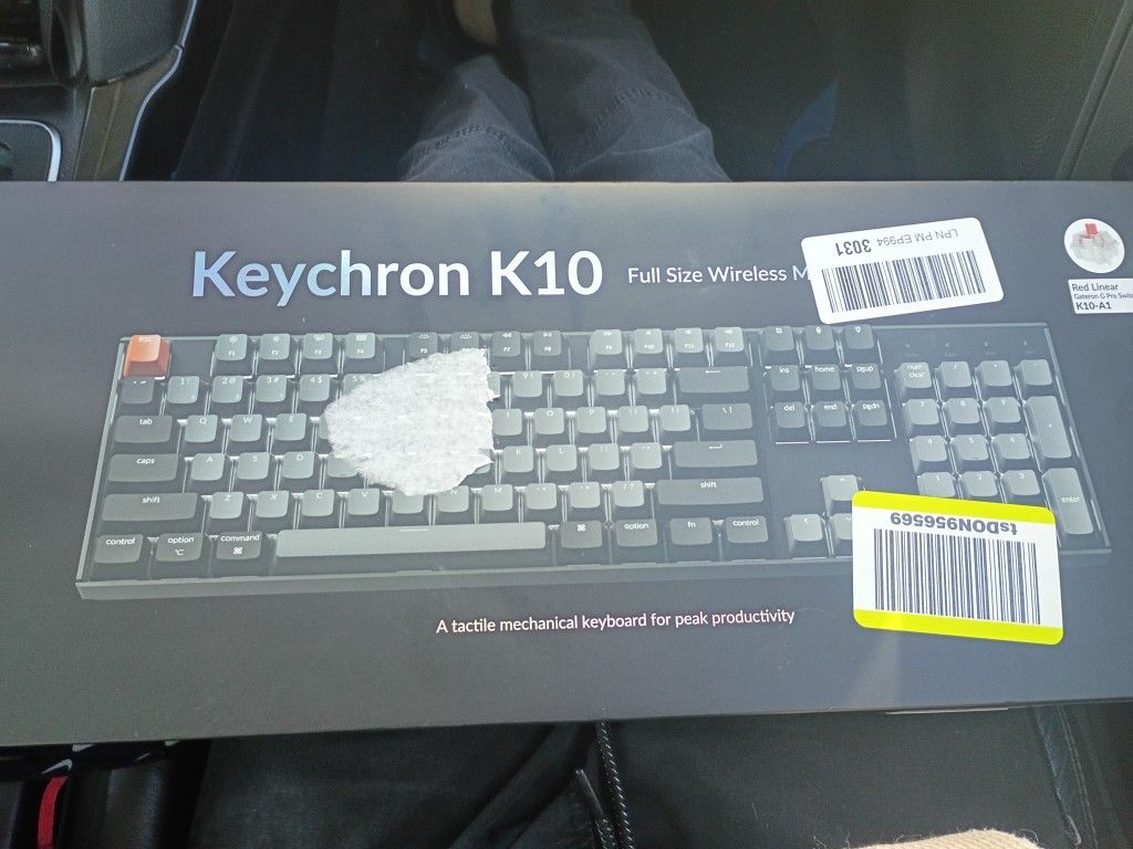 Keychron K10 Full Size Mechanical Keyboard