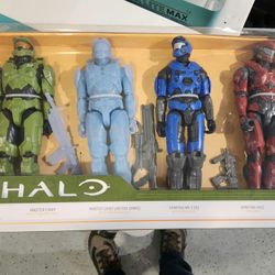 Halo 12" master chief 4pcs action figures NEW