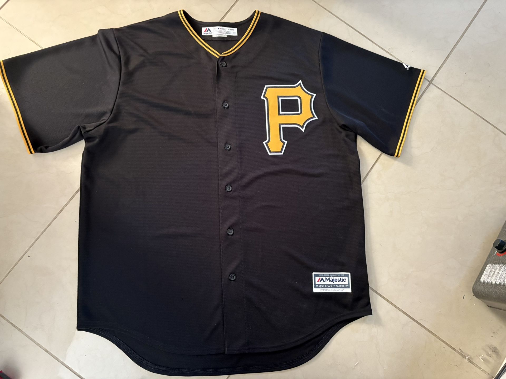 MBL Jersey XL Pittsburgh Pirates Majestic Nike Adidas Yankees Mets Carhartt Bike Weights Scooter Electric Toys Patagonia