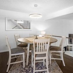 Dining Table Set 8 Chairs With Buffet