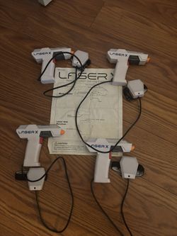 Laser X Micro Blasters 4-Player (4 Pack)