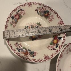 Masons - Fruit Basket - Pink - Tea / Side Plate 