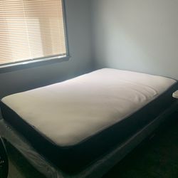 Full size bed/ twin size bed both with rails