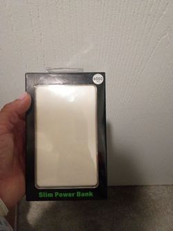 Slim Power Bank 6000mAh