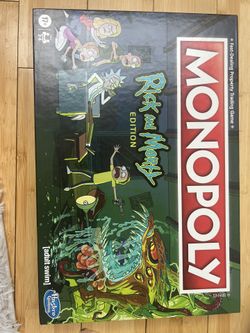 Rick And Morty Monopoly  Brand New