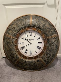 Rutherford Clock     Wall Clock