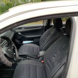 Luxury Car Seat Cover, Premium PU Leather Car Seat Cushion Cover