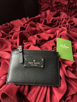 Kate spade credit card wallet with zipper, WLRU2811