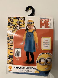 Female Minion Costume - Enfant 1-2