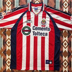 Vintage Atletica 1999/2000 Club Deportivo Chivas de Guadalajara Jersey Men’s XL 
