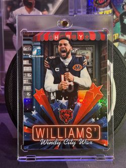2026 Bowman Chrome Caleb Williams Hobby Stars Refractor #HS-4