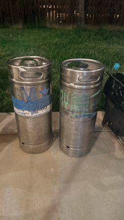 2x Sixtel kegs 5.16 gallon