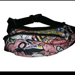 Sniper Gang Emoji Bag Fanny Pack Travel Pouch