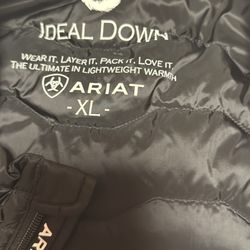 Women’s XL Ariat Puffy Jacket