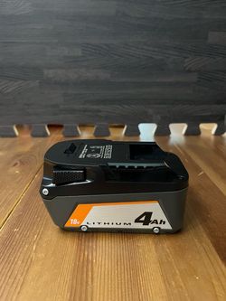 Ridgid 18V 4Ah Lithium Battery