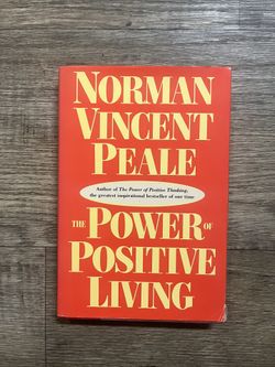 The Power Of Positive Thinking Hardcover Book