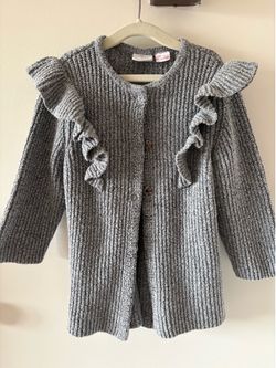 Zara girl knitted cardigan 3/4t