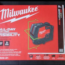 Milwaukee New Kit Laser Rechargeable USB And Battery Nuevo 