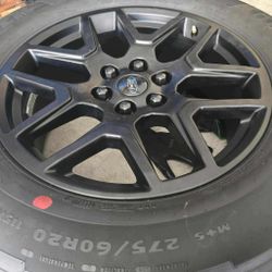 4 New 2025 FORD F150 20" RIMS AND TIRES $1600