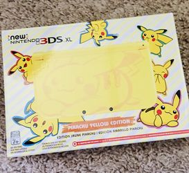 Nintendo 3DS XL Pikachu Yellow Edition- Brand New!