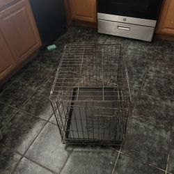 Medium Sized Dog Crate $20