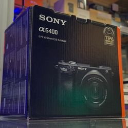 Sony A6400 Camera With 16-50mm II Lens