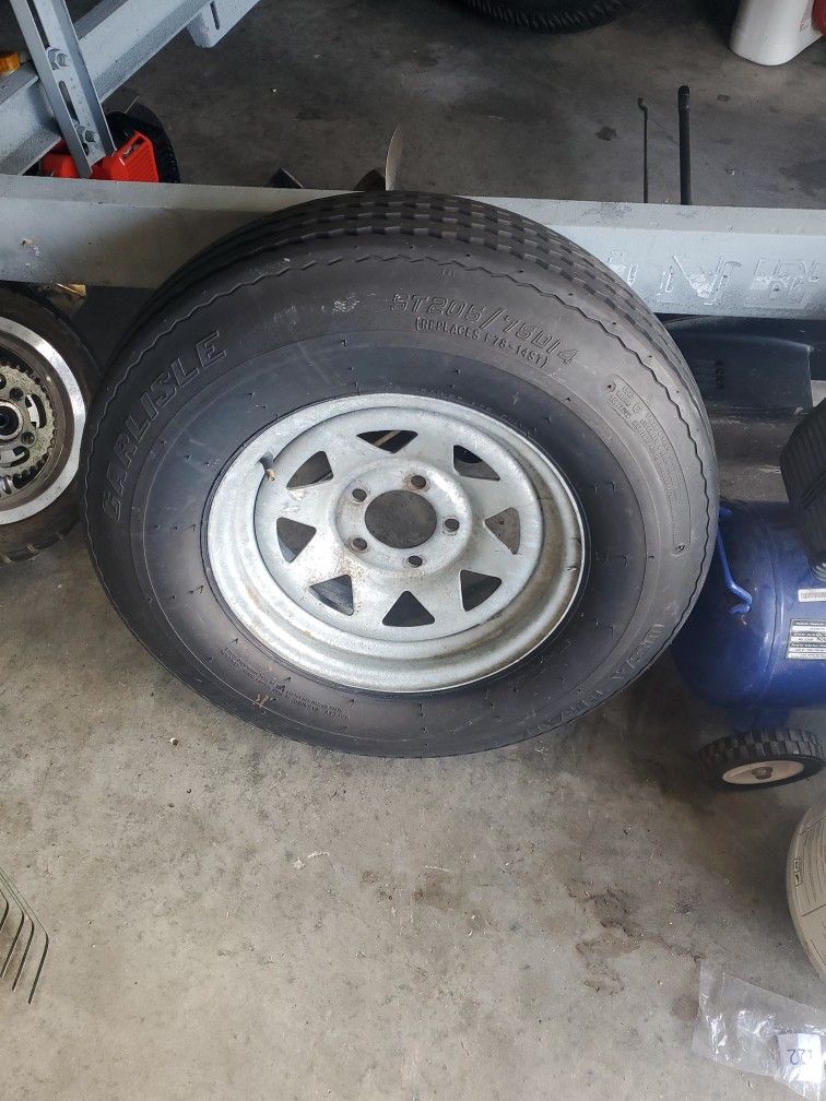Boat Trailer Tire Carlisle St205/75d14 for Sale in Port St. Lucie, FL OfferUp