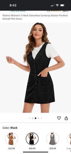 Corduroy Dress Size Medium 