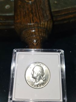 quarter 1954 S.  Silver.