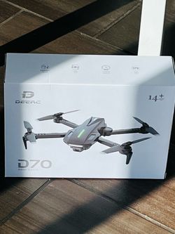 Brand New  DEERC Drone with Camera, D70 Drones with Camera for Adults 1080P HD!!!!!!