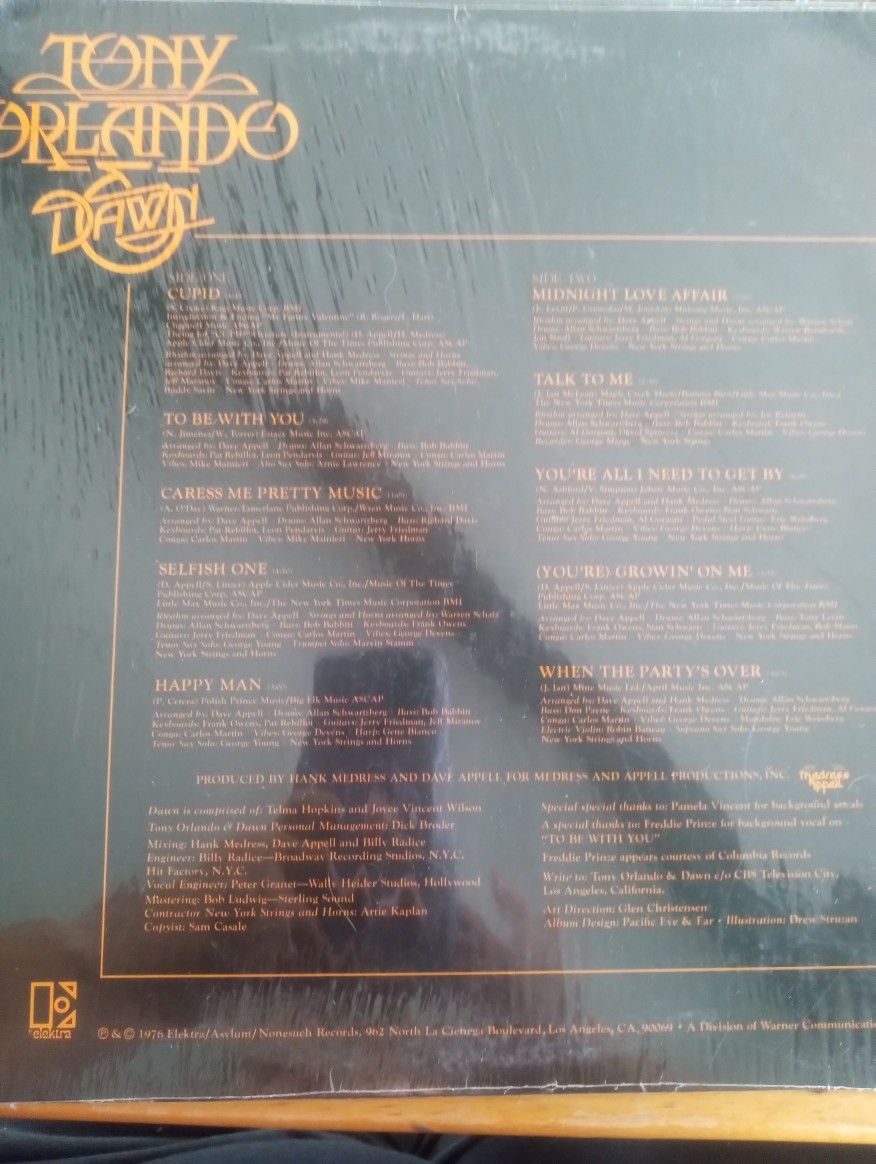 Tony Orlando & Dawn - To Be With You