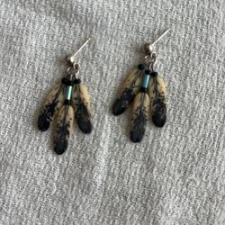 Buffalo Bone Earrings 