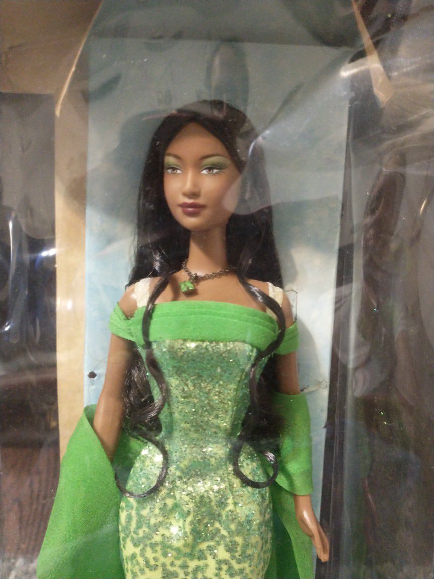 African American Birthstone Collection Barbie 