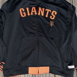 Stitches MLB San Francisco Giants  Jacket Full Zip Mens 2XL 