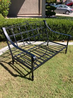Metal bench