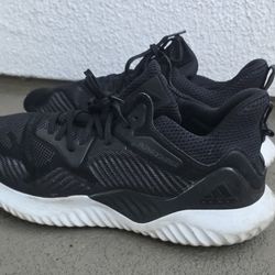 Adidas AlphaBounce Continental Mens 14  Black Athletic Running Shoes