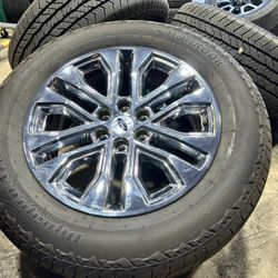 WE INSTALL 20" Wheels and Tires Ford F150 2025 OEM Rims F-150 Hankook 275/60/20
