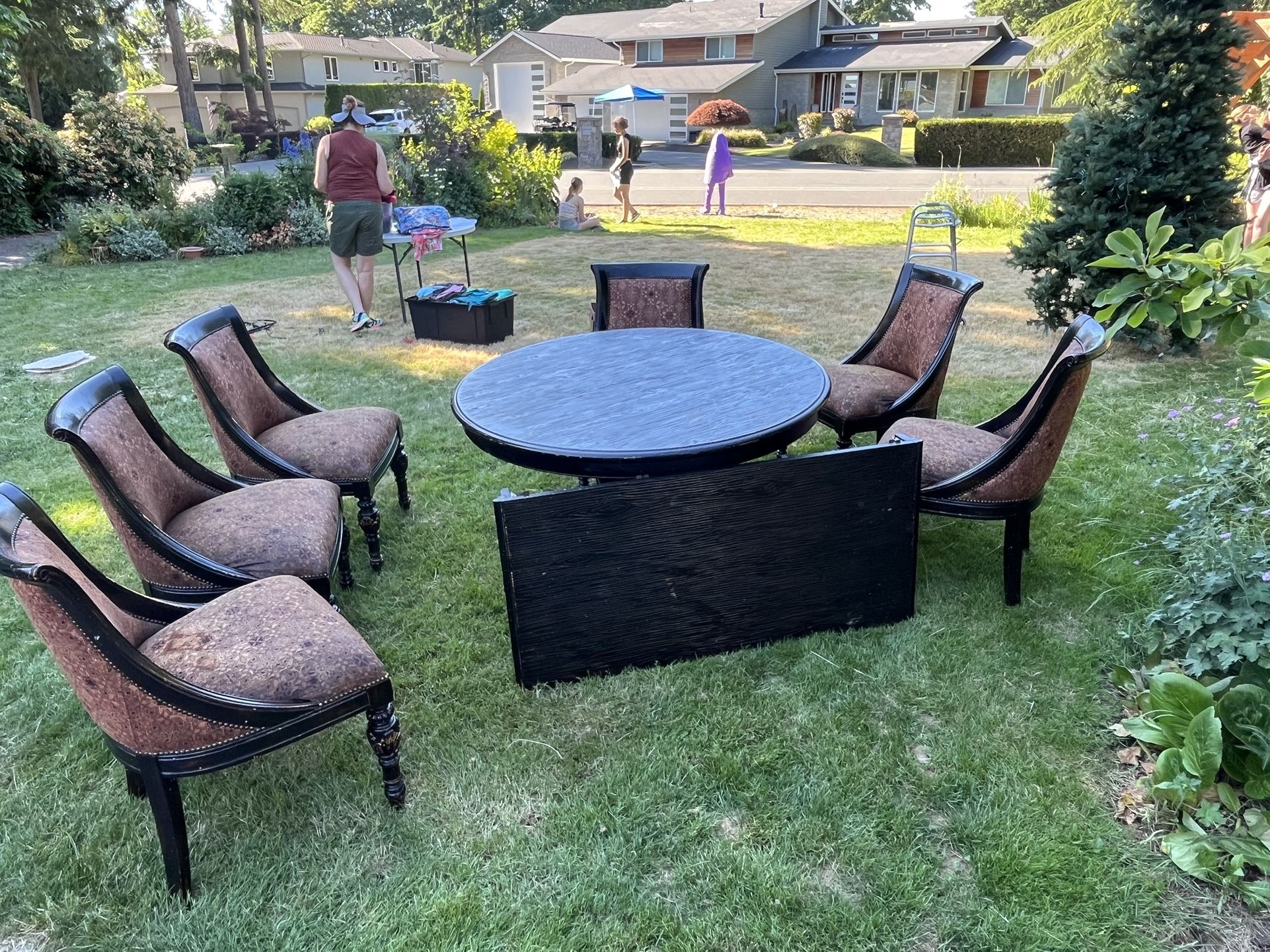 Dining Set With 6 Chairs