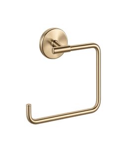 🛁 Champagne Bronze Square Hand Towel Ring – NEW