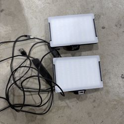 2 Packs RGB Lightning Kits mini panels